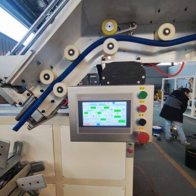 Полуавтоматическая катушка для гофрированных труб