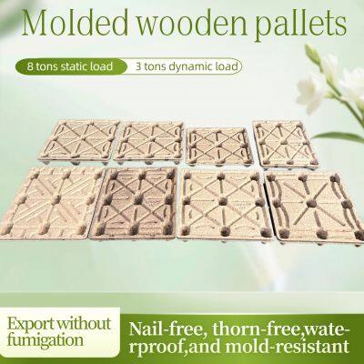 Food and Pharmaceutical Grade Molded Wood Pallets — Nail-Free, Splinter-Free, Safe, and Eco-Friendly