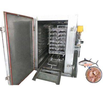 Factory Industrial  Tuna in Oil Processing Line Sardine Fish Cooking Sealing Canning Machine Canned Tuna Flakes Processing Line