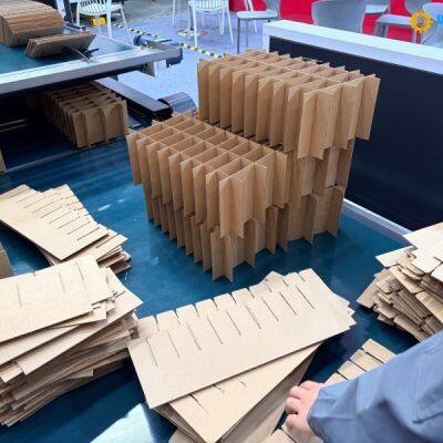 Auto Corrugated Cardboard Assembler Partition Machine