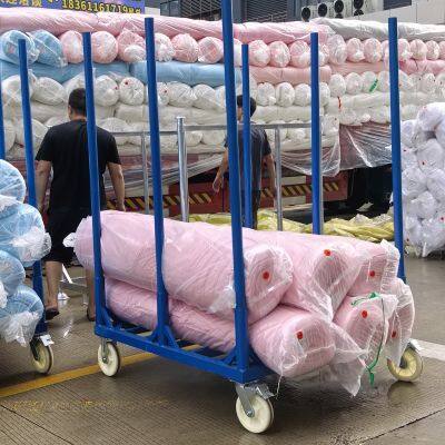 Powder-coated Textile Sorting Cart With Divided Compartments photo-3