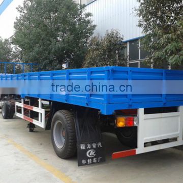 hot sale china made trailer sales,3axles flatbed container transport semi trailer