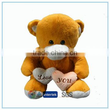 Valentine's day bear toy