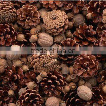 100% Christmas Natural Pine Cone For Decorative