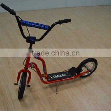 12 '' fashionable pro specialized kick foot kid scooter for sale kick scooter with roof for kids(LD-FS001)