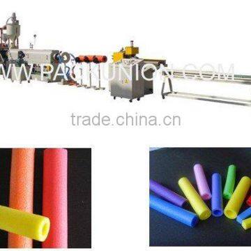 pe foam hose machine