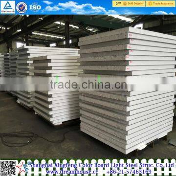 Material EPS sandwich panel/EPS sandwich panel for building prefabricated houses/high quality sandwich panel