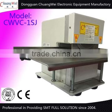 Blade rolling type and motor-driven V CUT rigid pcb depanelization equipment*professional in PCB depanelizer supplier*CWVC-1S