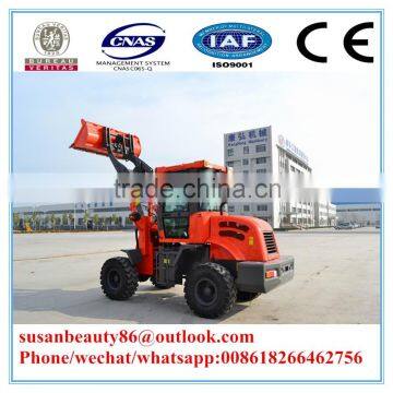 chinese construction machine ZL16 backhoe loader snow blower wheel loader