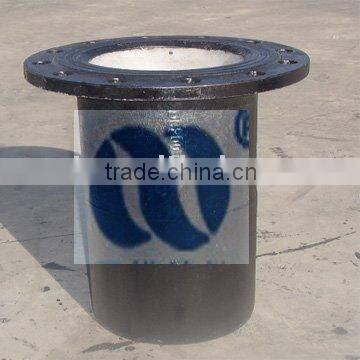 flanged ductile iron cast iron pipe fitting for Di pipe