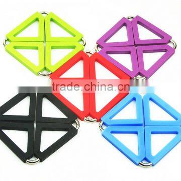 2015 Hot Selling Flexible Silicone Coaster, Stretch and Enlarge Silicon Mat photo-5