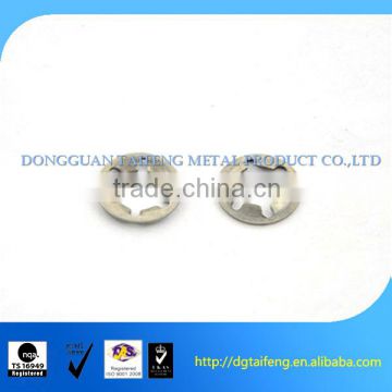 High strength tooth lock combine flat washer