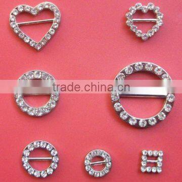 Diamante decorative buckle