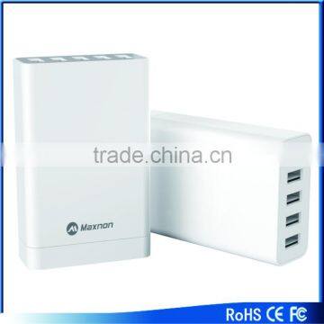 High Output 5V/8A 40W Desktop 5Port Rapid USB Charger Intelligent Multi Port USB Wall Charger Travel Charger With Auto Detect photo-4