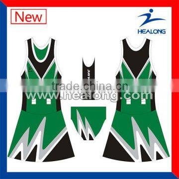 tops bibs netball uniform bodysuit