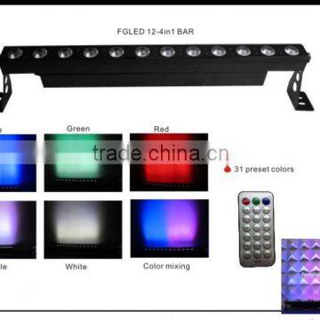 2015 New Products Rechargeable 12PCS 4 In1 Bar Light for DJ Lighting photo-4