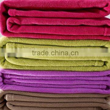 100% Polyester Dyeing Lana De Coral Fleece 150D/288F for blanket