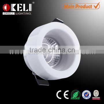 High quality K9 crystal downlight,round led downlight