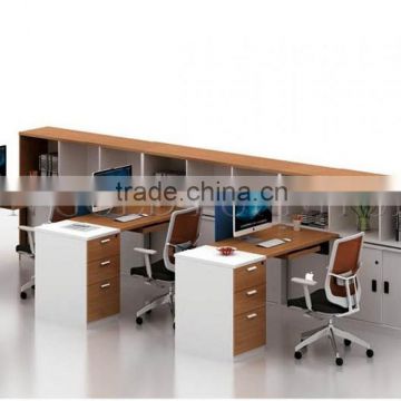 New arrival Linear Wooden 3 Person Office Workstation Cubicles for USA market ( SZ-WS463)