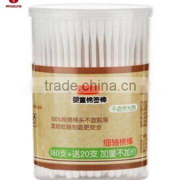 China factory directly sell New Cleaning Ear Soft Baby Sterile Swab Sticks