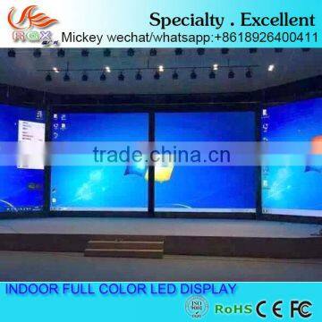 192*96mm 32*16 pixels Indoor 1/8 Scan 3in1 SMD RGB full color P6 LED module for indoor P6 led display screen