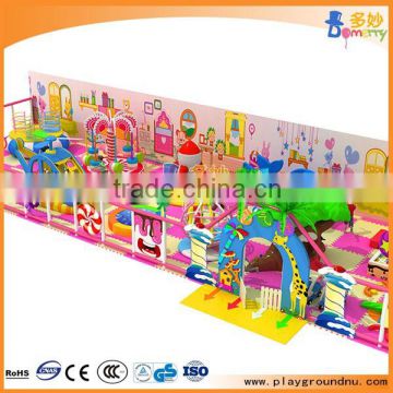 2015 factory price kids indoor soft play candy theme indoor playground equipment for sale