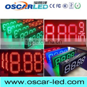 alibaba china market display sign gas with high quality