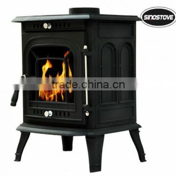 freestanding cast iron wood stove 1081