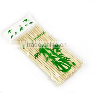 Small Dried Round BBQ Natural Thin Bamboo Stick