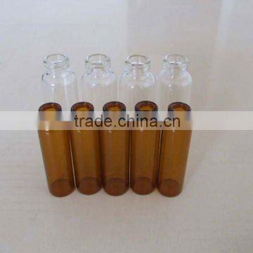 oral liquid glass vials