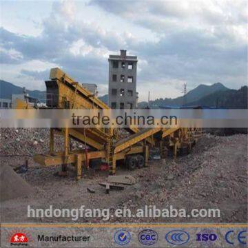 capaicty 150-200t/h for mobile crusher plant