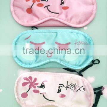 wholesale new design high quality soft airline eye mask