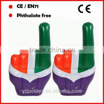 The Black PVC LOGO Can be Customized Inflatable Hand