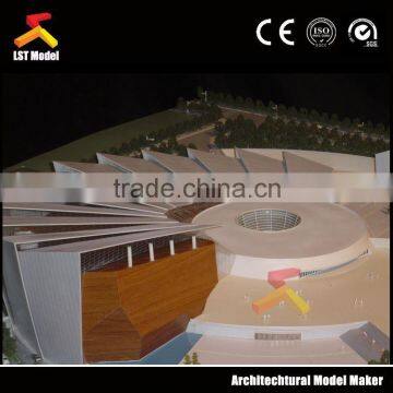 famous building model with led lighting for sell