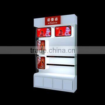 Customized Professional Standing Makeup Organizer Cosmetic Display Showcase photo-6