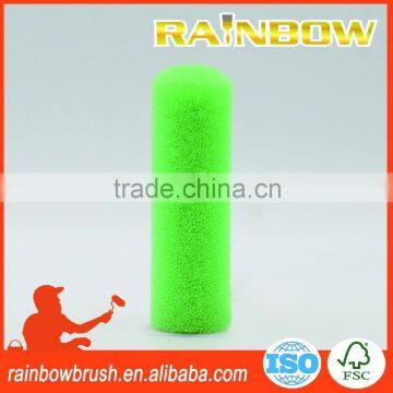 4" green mini foam paint roller sleeves