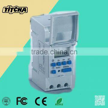 TH-192 Timers Digital programmable timer switch Din rail type switch weekly digital timer switch electric timer switch