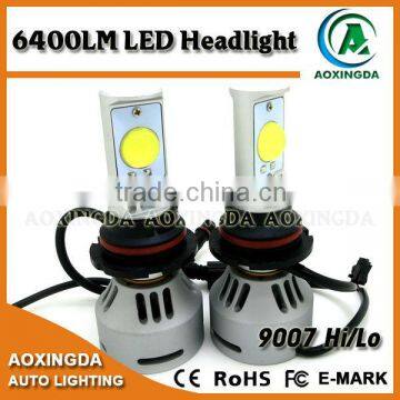 USA and Canada hot-selling 6400LM car led headlight 9007 Hi/Lo