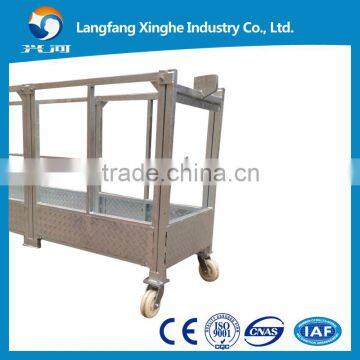 CE ISO approved ZLP 630 ZLP 800 suspended building platform / gondola / cradle / scaffolding