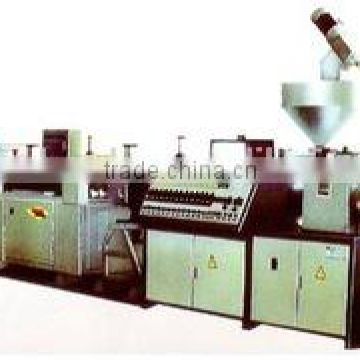 PVC Ceramic Tile Extruding Production Line Plastic Wavy Tile Making Machine