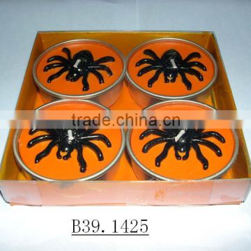 2014 Halloween spider candles 4pk