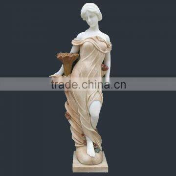 Garden Decorative Western Woman Statue For Sale