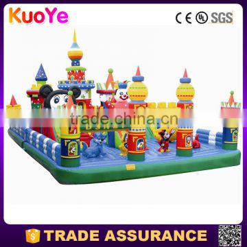 deluxe high quality inflatable fun city for kids,inflatable amusement park