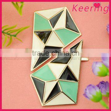 fashion decorative colored metal shoe clips for high heel WSC-384