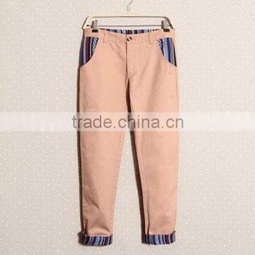 Fashionable stylish men's casual trousers 2015