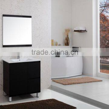 bathroom vanity cabinet DM7-75b pvc bathroom cabinet