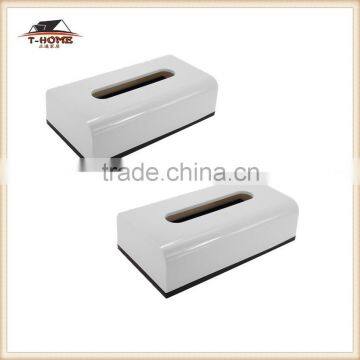 white tissue box paper box