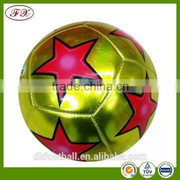 Logo Design Football All Live Scores Size 5 Hot Selling Metalic Football photo-3