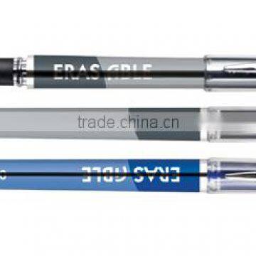 High quality eco friendly heat sensitive erasable water gel pen/ office erasable ink pen