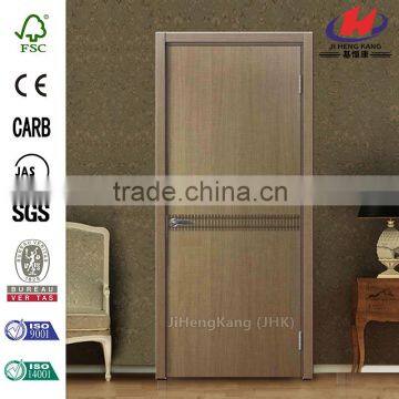 JHK-F04 Replacement Price Living Room / Bathroom Cabinet Glass Partition Design Wood Flush Door